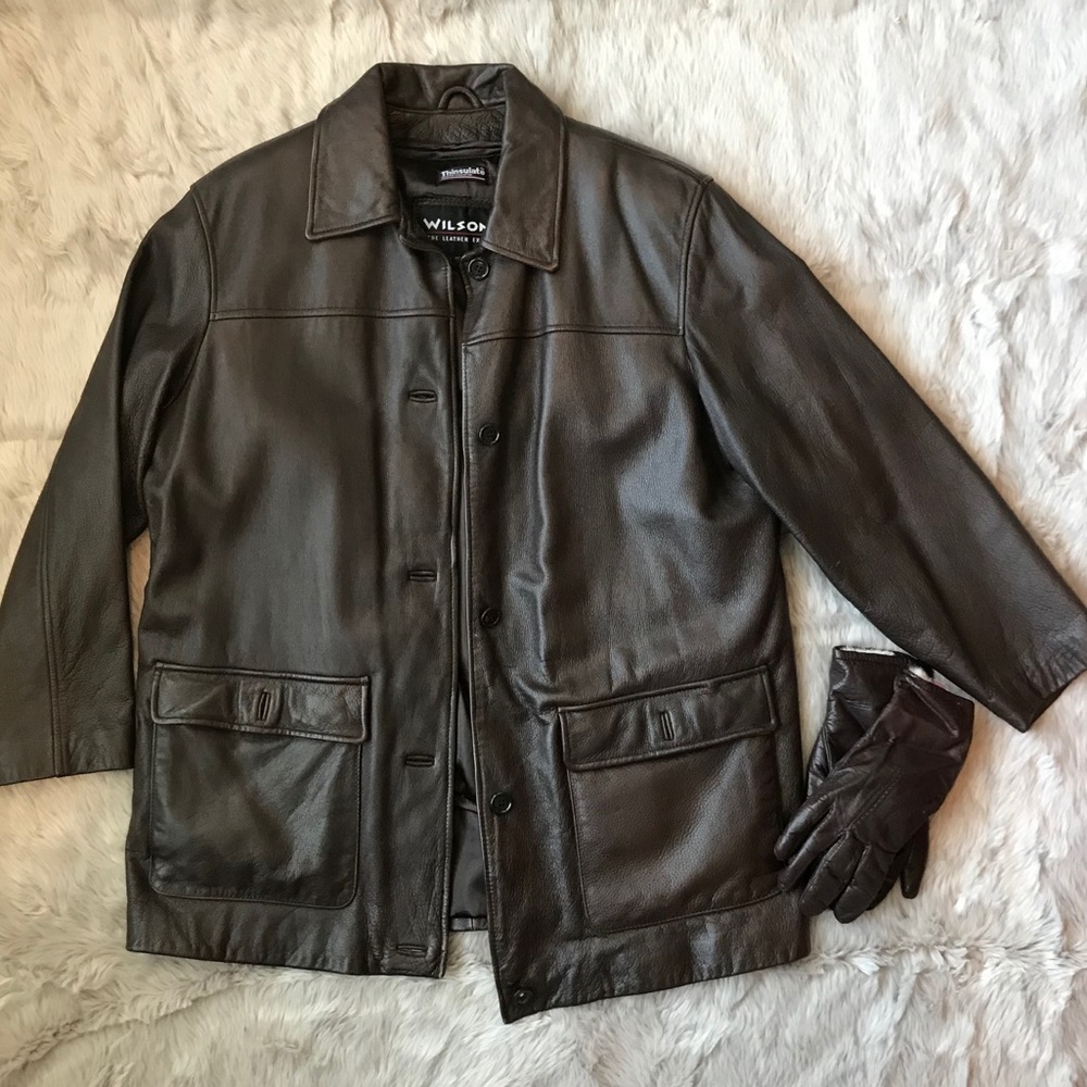 Dark Brown Leather Jacket